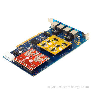 Asterisk Card in Telecommunications, 4/16 Ports Asterisk PCI FXS FXO Card